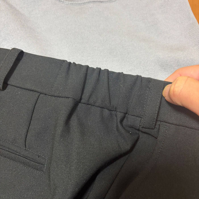 AUEN テーパードパンツ